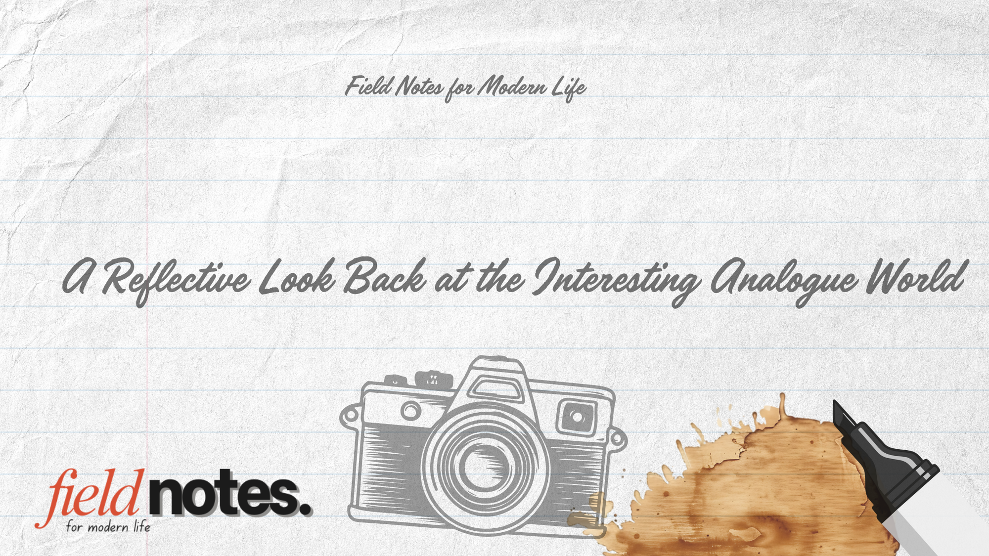 A Reflective Look Back at the Interesting Analogue World