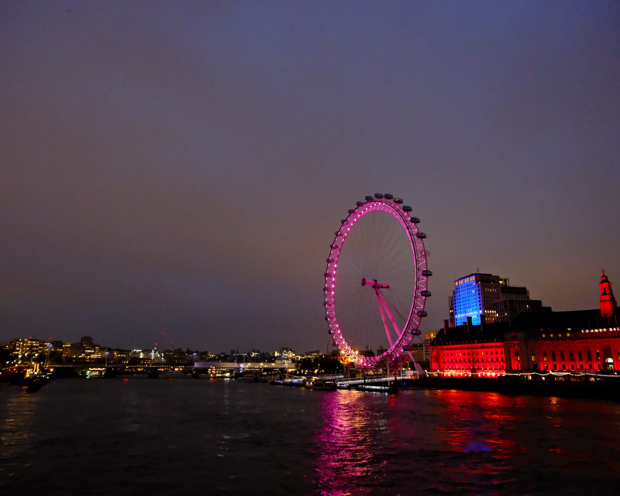 The London Eye and River Thames