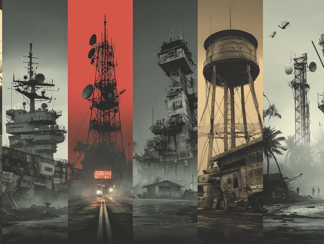 AI art creating a world with Midjourney